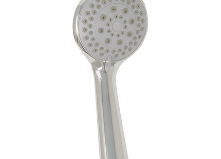 Croydex Amalfi Five Function Shower Head - Large Shower Head with Rub Clean Nozzles, Ideal for All Shower Types