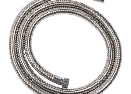 Croydex Reinforced Stainless Steel 1.75mm Shower Hose - Standard Bore, Replacement Pipe, Universal Fit for Electric Shower or Mixer Showers, Chrome