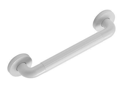 Croydex 300 mm Safety Support Rail White ABS Grab Bar for Bathroom