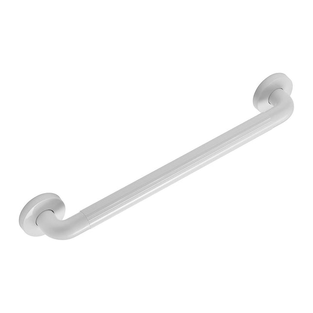 Croydex 450 mm Safety Support Rail White ABS Grab Bar for Bathroom