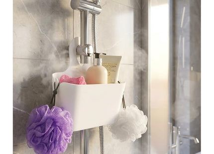 Croydex Shower Basket, White PA120822