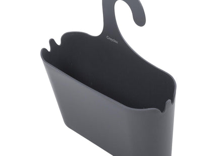 Croydex Grey Shower Caddy Hanging Storage 26 x 26 x 8.5 cm
