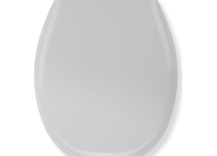 Croydex Canada White Toilet Seat Antibacterial Treated Surface with Adjustable Hinges, Adjustable from 120mm to 195mm