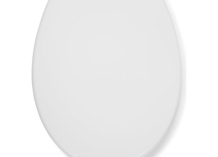 Croydex Coniston White Toilet Seat Eco-Friendly Recycled Plastic