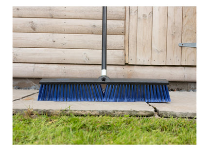 Addis Outdoor Broom & Patio Brush Blue Black 60cm 519937