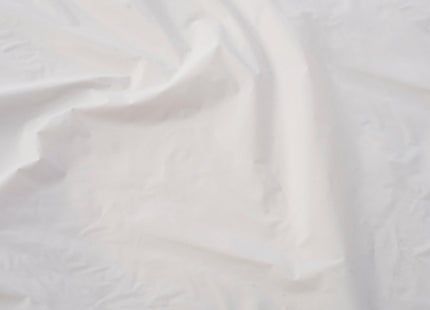 Croydex Waterproof Shower Curtain Plain White Machine Washable Peva