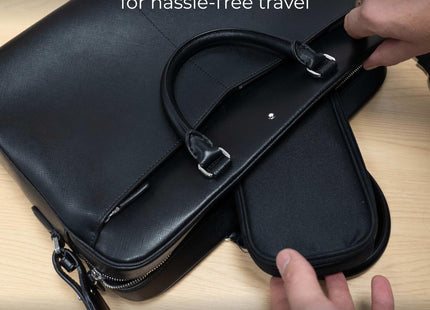 Masterplug Travel Kit 2 Socket USB Extension Lead with 0.45m Cable Black
