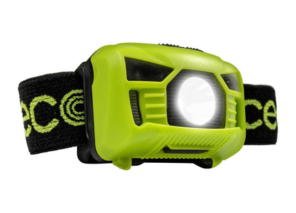 Masterplug Luceco LED Inspection Head Torch with USB and Pir Motion Sensor, 5 Light Modes, 150lm IK04