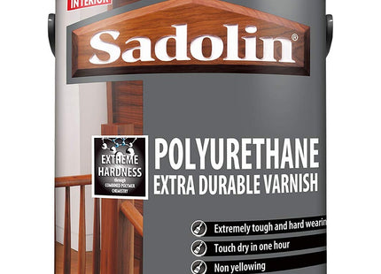 Sadolin Polyurethane Extra Durable Varnish 1 Litre Gloss