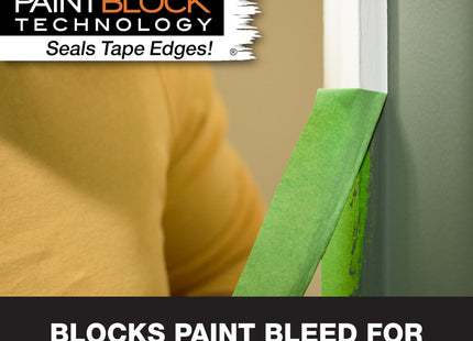 Shurtape Frog Tape Green Multi Surface Painters Masking Tape, Indoor Painting and Decorating For Sharp Lines and No Paint Bleed 36mm x 55m