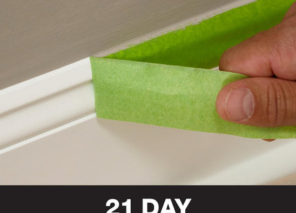 Shurtape Frog Tape Green Multi Surface Painters Masking Tape, Indoor Painting and Decorating For Sharp Lines and No Paint Bleed 36mm x 55m