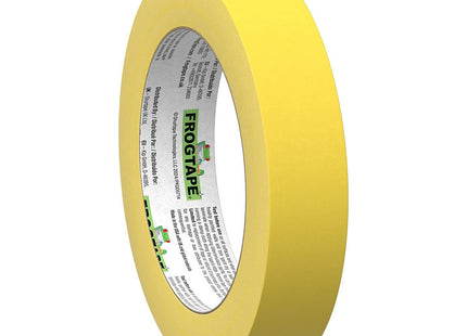Shurtape Frog Tape Yellow Delicate Surface Painters Masking Tape 24mm x 55m. Indoor painting and decorating for sharp lines and no paint bleed