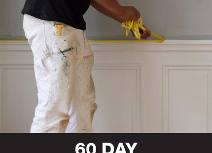 Shurtape Frog Tape Yellow Delicate Surface Painters Masking Tape 24mm x 55m. Indoor painting and decorating for sharp lines and no paint bleed
