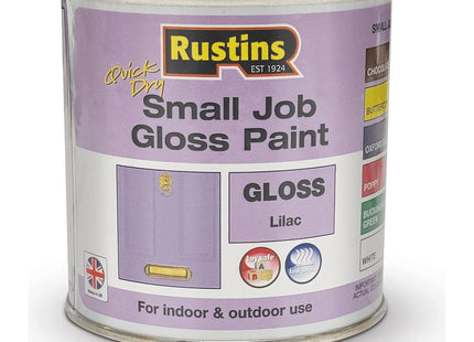 Rustins Small Job Gloss Paint Lilac 250ml