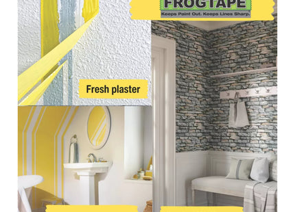 Shurtape FrogTape Delicate Surface Painter's Masking Tape Yellow 36mm x 55m