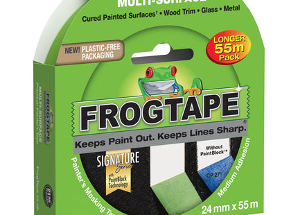 Shurtape FrogTape Multi-Surface Painter's Masking Tape Green 24mm x 55m