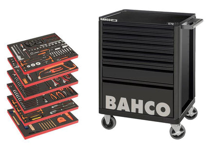 Bahco Large Tool Trolley General Purpose Tool Kit, 346 Piece - MPN LARGE - Organise Your Tools Efficiently