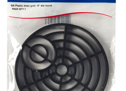 Primaflow Primapack Plastic Drain Grid - 6" Round