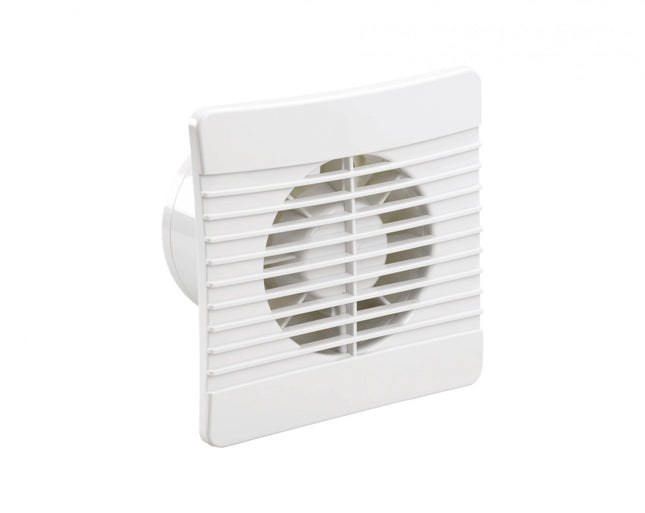 Airvent 431302 – 100mm/4" Low Profile Axial Fan With Timer & Backdraught Shutter