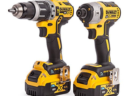 DEWALT Dck2500P2B Xr Brushless Tool Connect Twin Pack 18V 2 X 5.0Ah Li-Ion