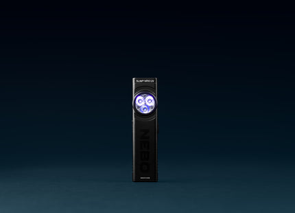 Nebo Slim Mini UV Rechargeable LED Flashlight (Black) 150 Lm