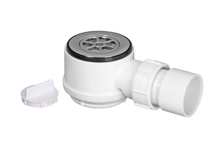 McAlpine STW4-65 20mm Water Seal Slim Shower Trap with Solvent Weld Outlet