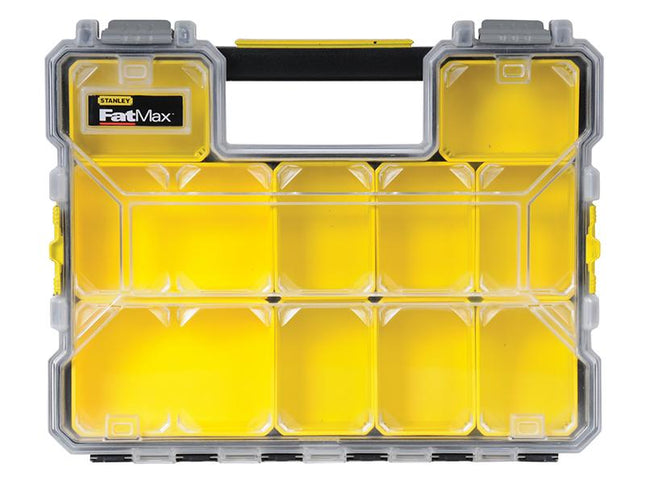 Stanley x5 FatMax Pro Shallow Organiser Stackable System Parts Storage 1-97-519
