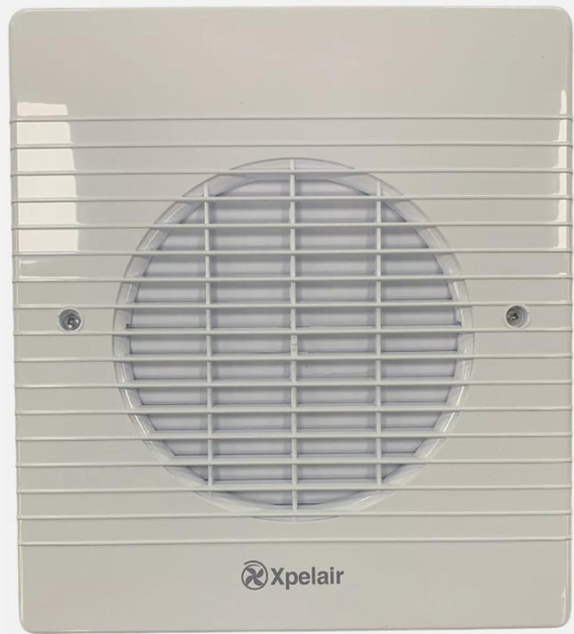 Xpelair Xpelair Wx6ec 071330 White Flush Wall Mounting Commercial Axial Fan 150Mm