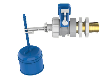Thomas Dudley Hydroflo S/Inlet Float Valve Brass Tail - PSPBVH324299 - Water Control Solution