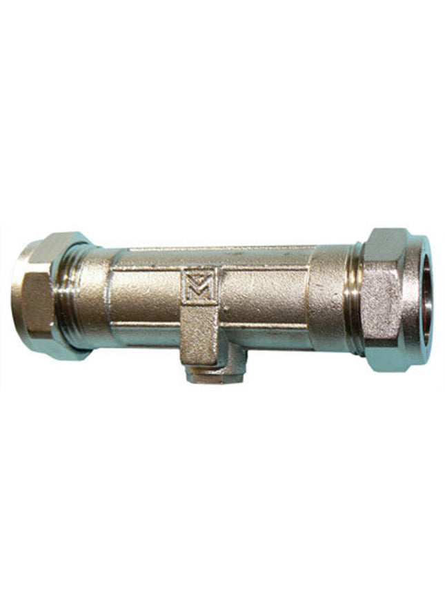 Primaflow Vcdx Double Check Valve 15mm Chrome - CV155CP - Perfect for Plumbing