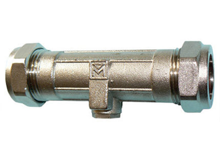 Primaflow Vcdx Double Check Valve 15mm Chrome - CV155CP - Perfect for Plumbing