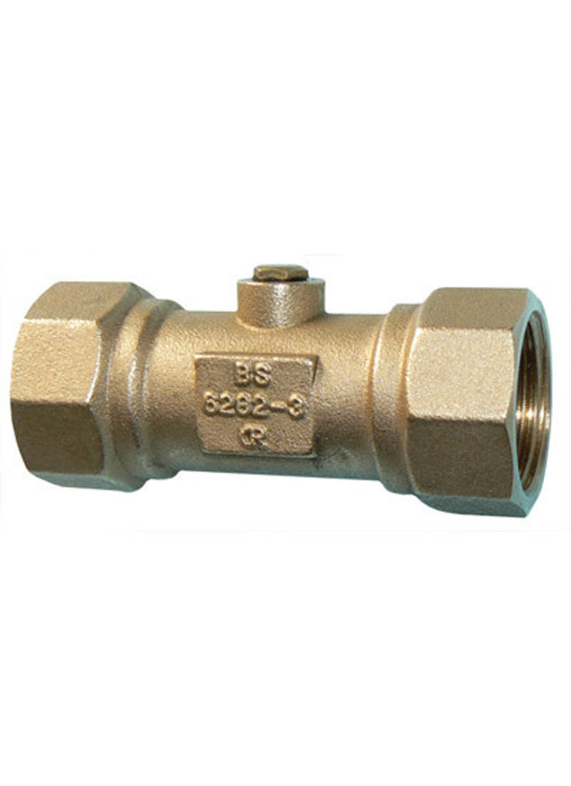 VCDF Vcdf Double Check Valve DZR FxF 1/2" - CVF12