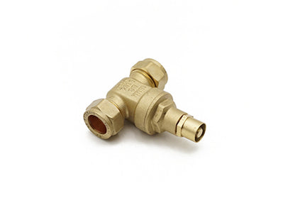 Primaflow Vglm Brass L/S Gate Valve 15mm - 102350 - BS5154