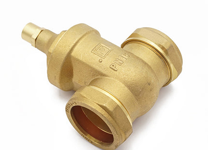 Primaflow Vglm Brass L/S Gate Valve 42mm - GSL42 10020647 6 - Ideal for Plumbing