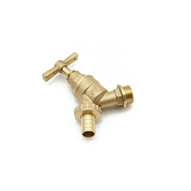 Primaflow VHBT Brass Hose Union Bibtap 1/2" EN1213 - 301308 - Great for Garden Hoses