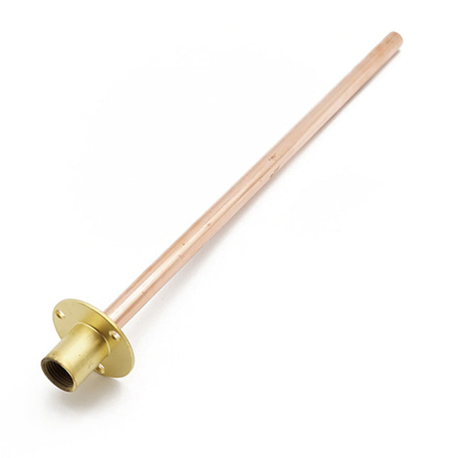 Primaflow Wallplate 1/2" With 15mm Cu Tube X 350mm - 101328 - Essential for Plumbing