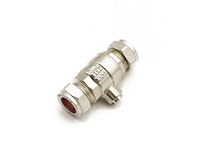 Primaflow QQM Iso Valve 15mm Chrome - Full Flow