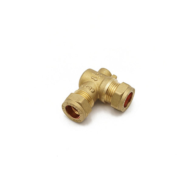 Primaflow QQM Angle Iso Valve 15mm Brass - BLA155C - Reliable Isolation
