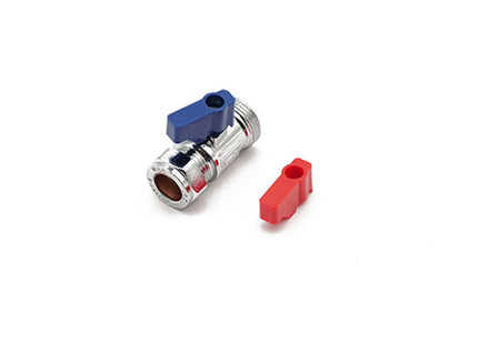 Primaflow Qw Wash Mac Valve Strt - Full Flow CP - 192402 - Essential for Washing Machines