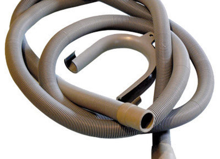 Primaflow Wash Mach Outlet Hose With Crook - 1.5m Grey - CVDD150GB