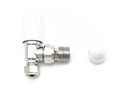 Primaflow Oppl Optima Plus Rad Valve Angle 10mm - Manual Radiator Valve