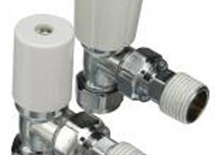 Primaflow Oppl Optima Plus Rad Valve Angle 10mm - Manual Radiator Valve