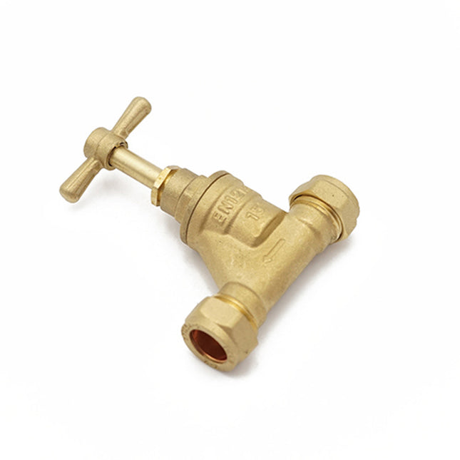 Primaflow VS Brass Stopcock 15mm - 301606 - Essential for Plumbing