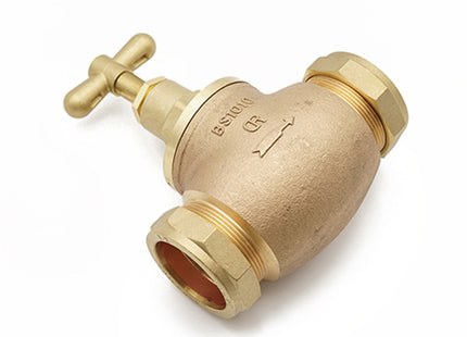 Primaflow Brass Stopcock 54mm EN1213 - SC54 for Plumbing
