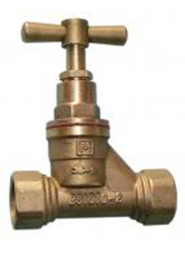 Primaflow VSFZ DZR Stopcock F x F 1.1/4" - 101662 - Essential for Plumbing
