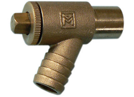 Primaflow Vda Dzr Draw-Off Cock A-Type L/S 1/2" - 103348 - Essential for Plumbing