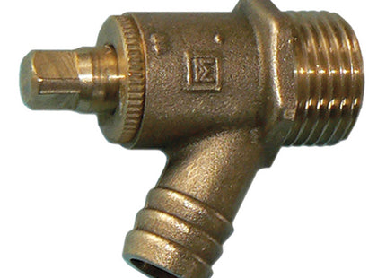 Primaflow DZR Draw-Off Cock 15mm Type A Extended Tail - Perfect for Plumbing