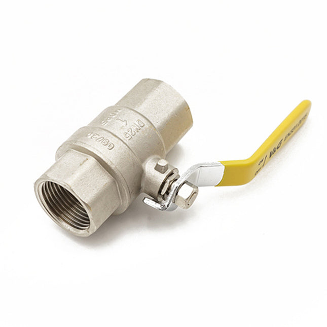 Primaflow QLF Yellow Lever Ball 1"FxF - 101420 - Reliable for Plumbing