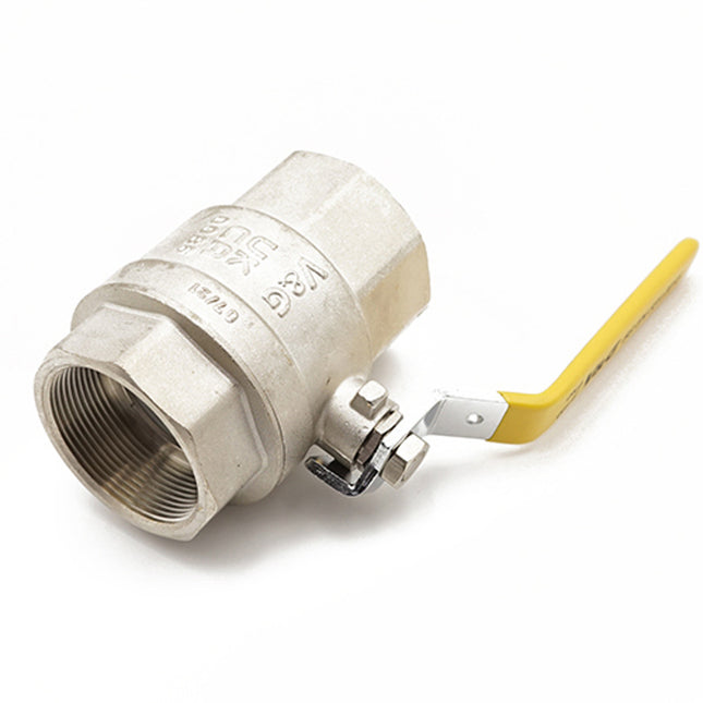 Primaflow QLF Yellow Lever Ball Valve PN25 2" FxF - 101435