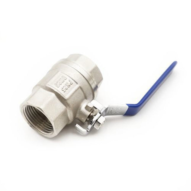 Primaflow QLF Blue Lever Ball Valve PN25 1"FxF - 101520